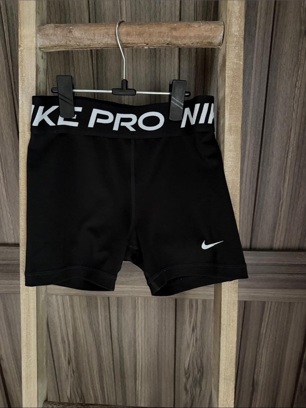 Girls Nike Black Kids' Pro Compression shorts